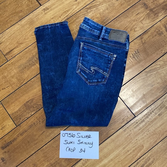 Silver suki skinny crop Jeans - Picture 7 of 7